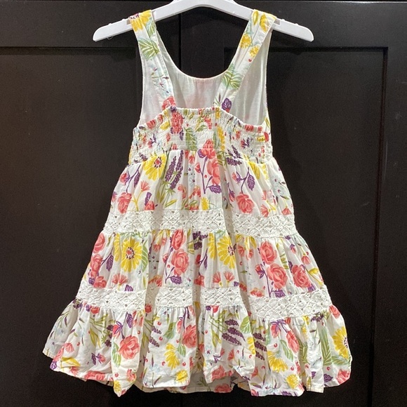 Artisan NY toddler Boho dress crochet floral size 2T - Picture 3 of 8